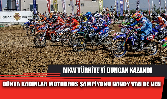 DÜNYA KADINLAR MOTOKROS ŞAMPİYONU NANCY VAN DE VEN!