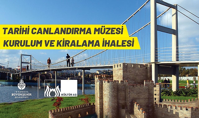 MİNİATÜRK MÜZESİ İÇİNDEKİ 244 M² ALAN MÜZE KURULARAK İŞLETİLMEK ÜZERE KİRAYA VERİLECEK