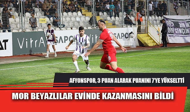 MOR BEYAZLILAR EVİNDE KAZANMASINI BİLDİ
