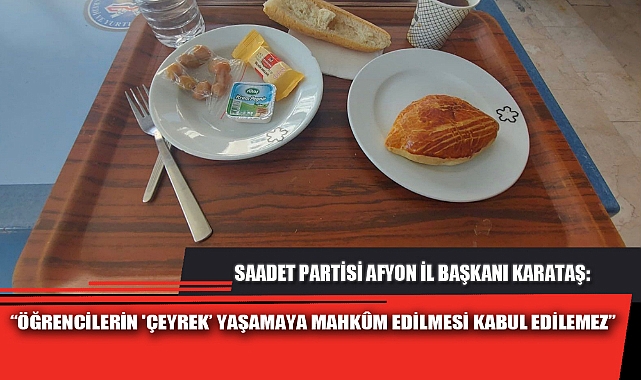 “ÖĞRENCİLERİN 'ÇEYREK’ YAŞAMAYA MAHKÛM EDİLMESİ KABUL EDİLEMEZ”
