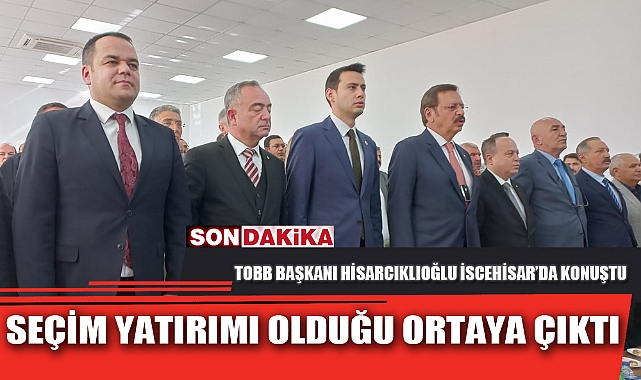 SEÇİM YATIRIMI OLDUĞU ORTAYA ÇIKTI