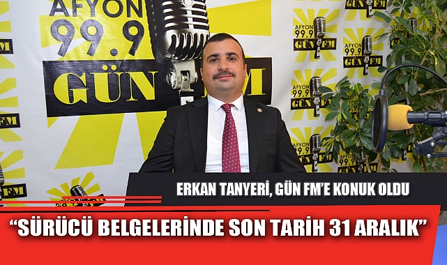 “SÜRÜCÜ BELGELERİNDE SON TARİH 31 ARALIK”