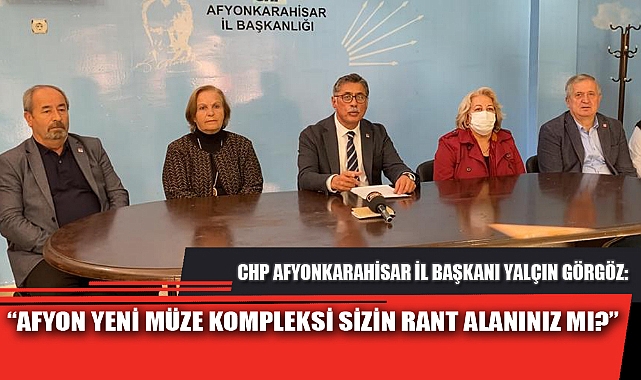 AFYON YENİ MÜZE KOMPLEKSİ SİZİN RANT ALANINIZ MI?