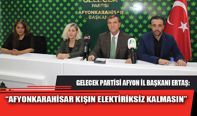 “AFYONKARAHİSAR KIŞIN ELEKTİRİKSİZ KALMASIN”