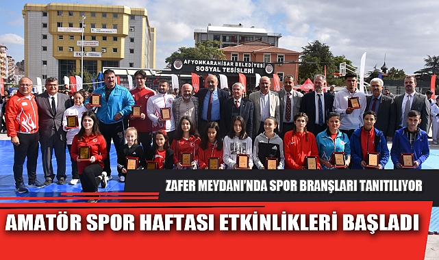 AMATÖR SPOR HAFTASI ETKİNLİKLERİ BAŞLADI