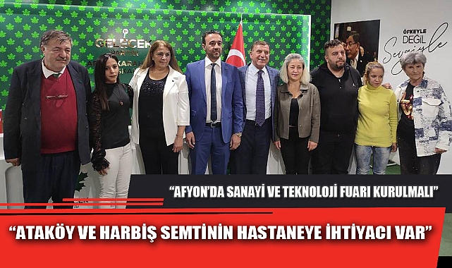 “ATAKÖY VE HARBİŞ SEMTİNİN HASTANEYE İHTİYACI VAR”