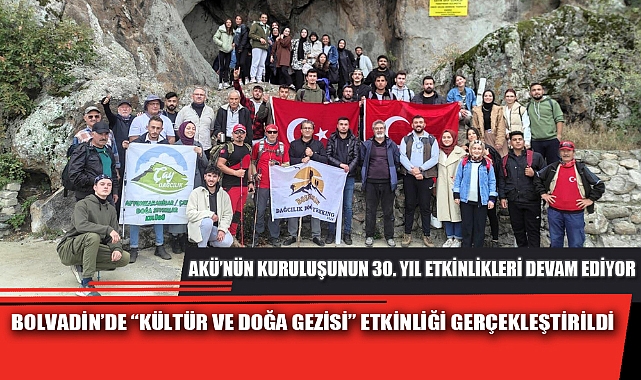 BOLVADİN’DE “KÜLTÜR VE DOĞA GEZİSİ” ETKİNLİĞİ GERÇEKLEŞTİRİLDİ
