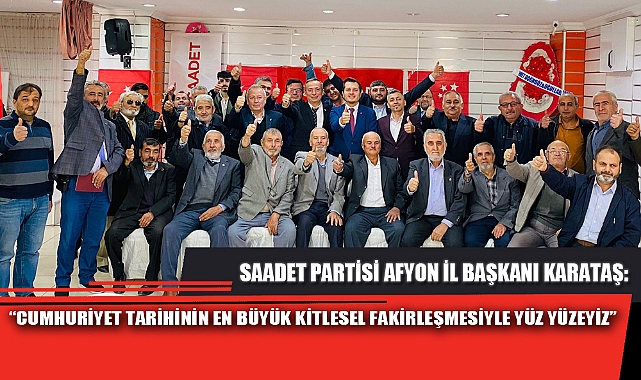 “CUMHURİYET TARİHİNİN EN BÜYÜK KİTLESEL FAKİRLEŞMESİYLE YÜZ YÜZEYİZ”