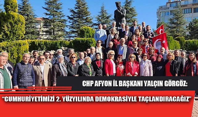 “CUMHURİYETİMİZİ 2. YÜZYILINDA DEMOKRASİYLE TAÇLANDIRACAĞIZ”