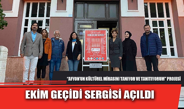 EKİM GEÇİDİ SERGİSİ AÇILDI