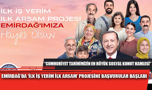 EMİRDAĞ’DA ‘İLK İŞ YERİM İLK ARSAM’ PROJESİNE BAŞVURULAR BAŞLADI