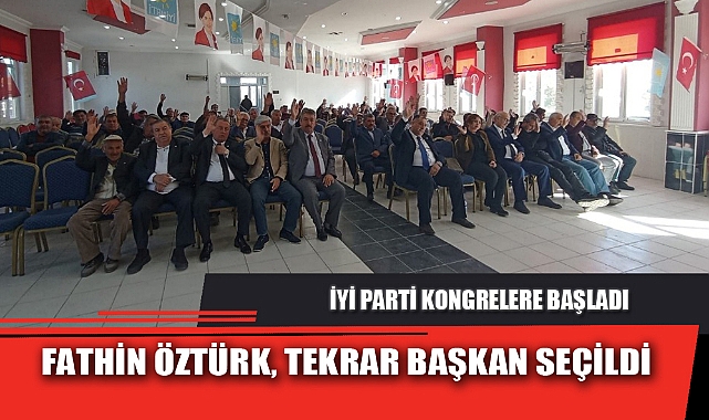 FATHİN ÖZTÜRK, TEKRAR BAŞKAN SEÇİLDİ