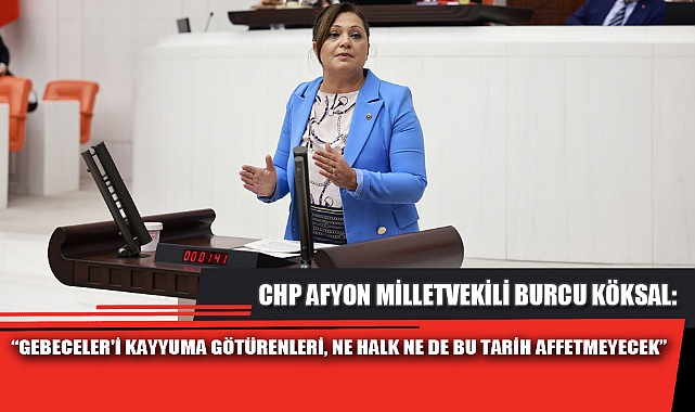 “GEBECELER'İ KAYYUMA GÖTÜRENLERİ, NE HALK NE DE BU TARİH AFFETMEYECEK”