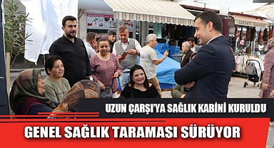 GENEL SAĞLIK TARAMASI SÜRÜYOR