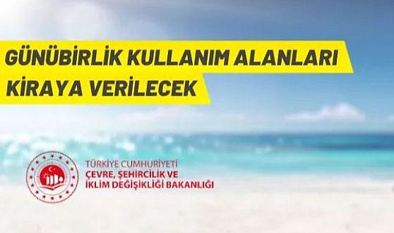 GÜNÜBİRLİK KULLANIM ALANLARI KİRAYA VERİLECEK