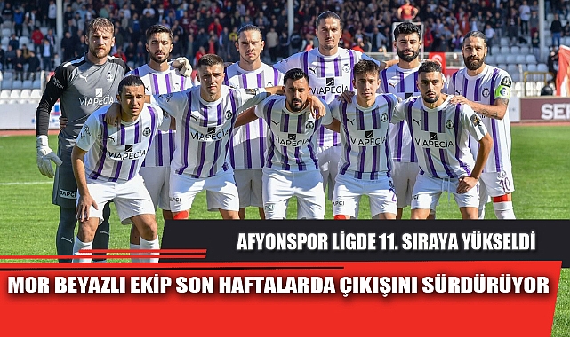 MOR BEYAZLI EKİP SON HAFTALARDA ÇIKIŞINI SÜRDÜRÜYOR