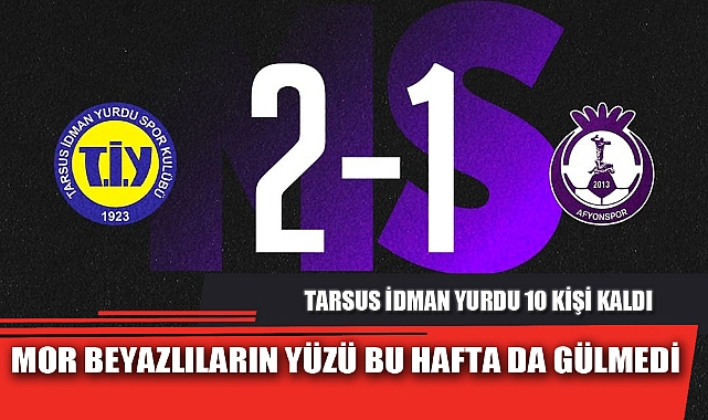 MOR BEYAZLILARIN YÜZÜ BU HAFTA DA GÜLMEDİ