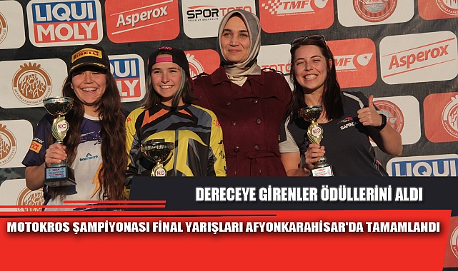 MOTOKROS ŞAMPİYONASI FİNAL YARIŞLARI AFYONKARAHİSAR'DA TAMAMLANDI