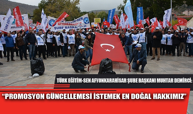 “PROMOSYON GÜNCELLEMESİ İSTEMEK EN DOĞAL HAKKIMIZ”