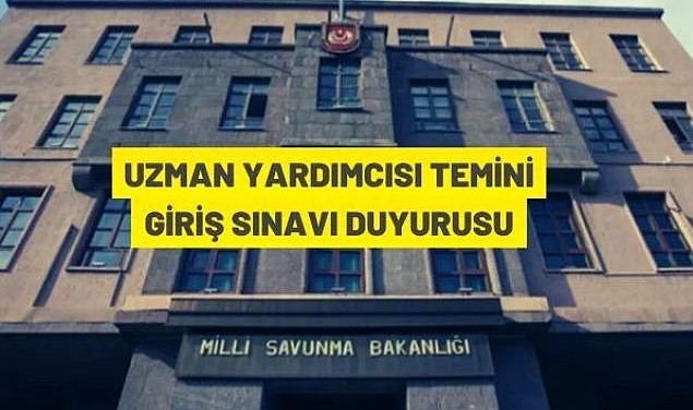 UZMAN YARDIMCISI TEMİNİ SINAV DUYURUSU