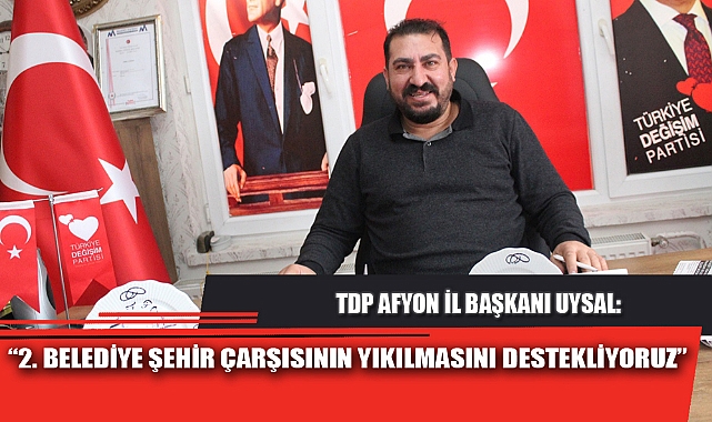 “2. BELEDİYE ŞEHİR ÇARŞISININ YIKILMASINI DESTEKLİYORUZ”