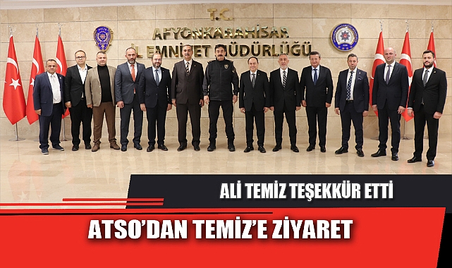 ATSO’DAN TEMİZ’E ZİYARET