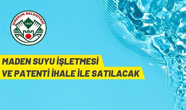 ÇALDAĞ MADENSUYU İŞLETMESİ VE PATENTİNİN SATIŞI YAPILACAKTIR