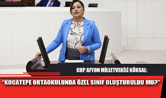 "KOCATEPE ORTAOKULUNDA ÖZEL SINIF OLUŞTURULDU MU?"