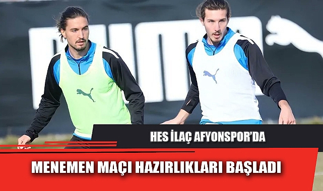 MENEMEN MAÇI HAZIRLIKLARI BAŞLADI