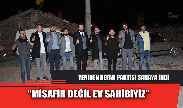 “MİSAFİR DEĞİL EV SAHİBİYİZ”