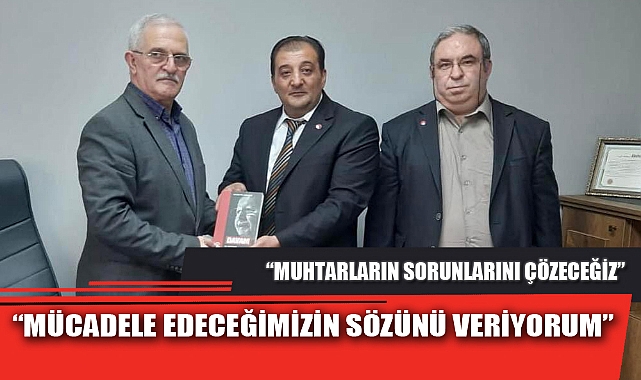 “MÜCADELE EDECEĞİMİZİN SÖZÜNÜ VERİYORUM”