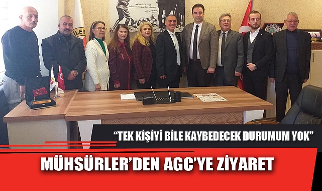 MÜHSÜRLER’DEN AGC’YE ZİYARET
