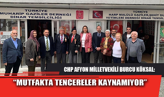 “MUTFAKTA TENCERELER KAYNAMIYOR”