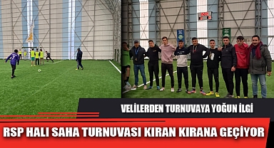 RSP HALI SAHA TURNUVASI KIRAN KIRANA GEÇİYOR