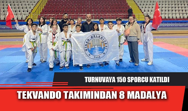 TEKVANDO TAKIMINDAN 8 MADALYA