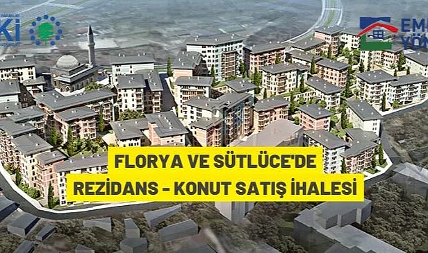 TOKİ, KORUFLORYA'DA 14 REZİDANS DAİRE, BEYOĞLU SÜTLÜCE'DE 20 KONUTU İHALE İLE SATACAK