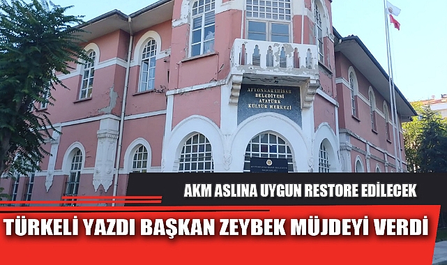 TÜRKELİ YAZDI BAŞKAN ZEYBEK MÜJDEYİ VERDİ