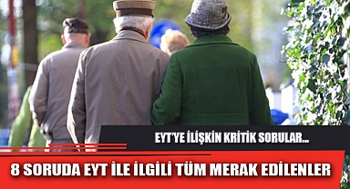 8 SORUDA EYT İLE İLGİLİ TÜM MERAK EDİLENLER