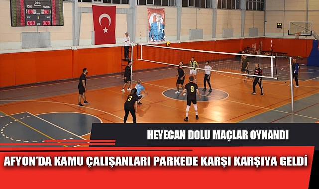 AFYON’DA KAMU ÇALIŞANLARI PARKEDE KARŞI KARŞIYA GELDİ