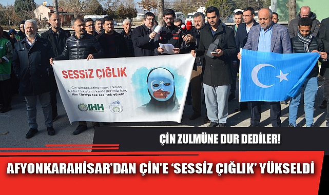 AFYONKARAHİSAR’DAN ÇİN’E ‘SESSİZ ÇIĞLIK’ YÜKSELDİ