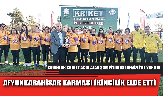 AFYONKARAHİSAR KARMASI İKİNCİLİK ELDE ETTİ