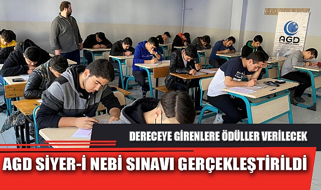 AGD SİYER-İ NEBİ SINAVI GERÇEKLEŞTİRİLDİ