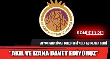 "AKIL VE İZANA DAVET EDİYORUZ"