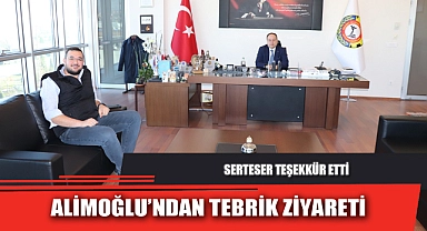 ALİMOĞLU’NDAN TEBRİK ZİYARETİ