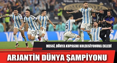 ARJANTİN DÜNYA ŞAMPİYONU