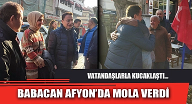 BABACAN AFYON’DA MOLA VERDİ