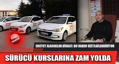 EHLİYET ALACAKLAR DİKKAT: BU HABER SİZİ İLGİLENDİRİYOR