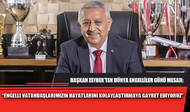 “ENGELLİ VATANDAŞLARIMIZIN HAYATLARINI KOLAYLAŞTIRMAYA GAYRET EDİYORUZ”