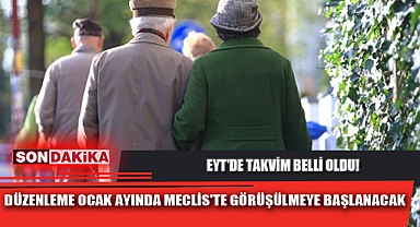 EYT'DE TAKVİM BELLİ OLDU!