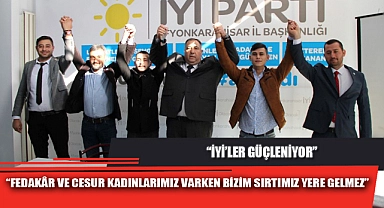 “FEDAKÂR VE CESUR KADINLARIMIZ VARKEN BİZİM SIRTIMIZ YERE GELMEZ”